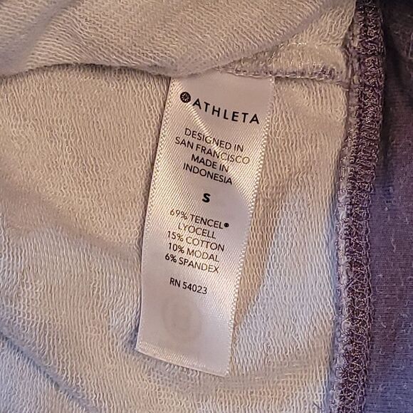 Athleta Balance Printed Sunshine Pullover Crew Neck Sweatshirt Size Small - Picture 8 of 12